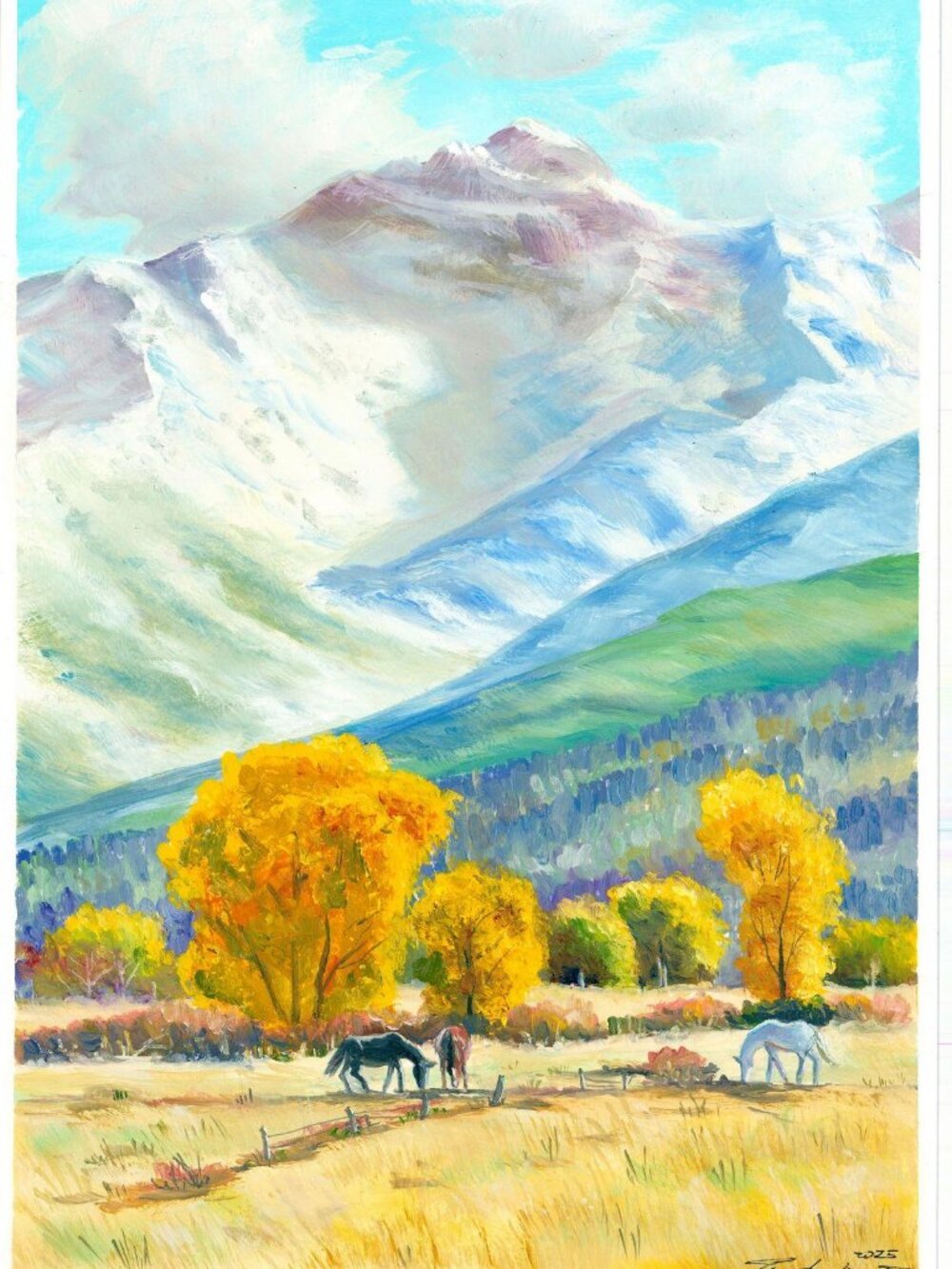 Oleksandr Pukhno (Ukraine,20/21C) Oil Painting